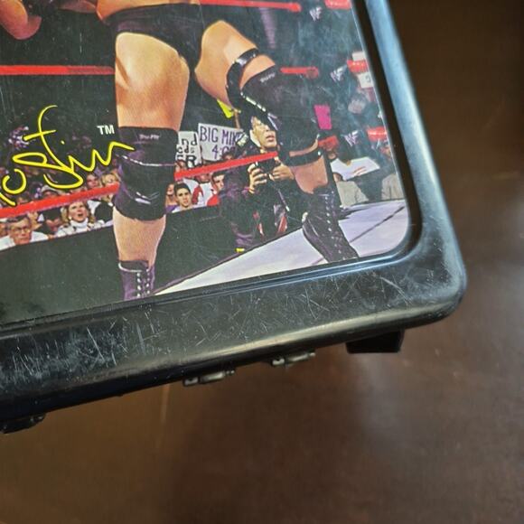 Vtg 1999 Stone Cold Steve Austin WWF Lunchbox Attitude Wrestling Plastic Rare - Picture 4 of 15